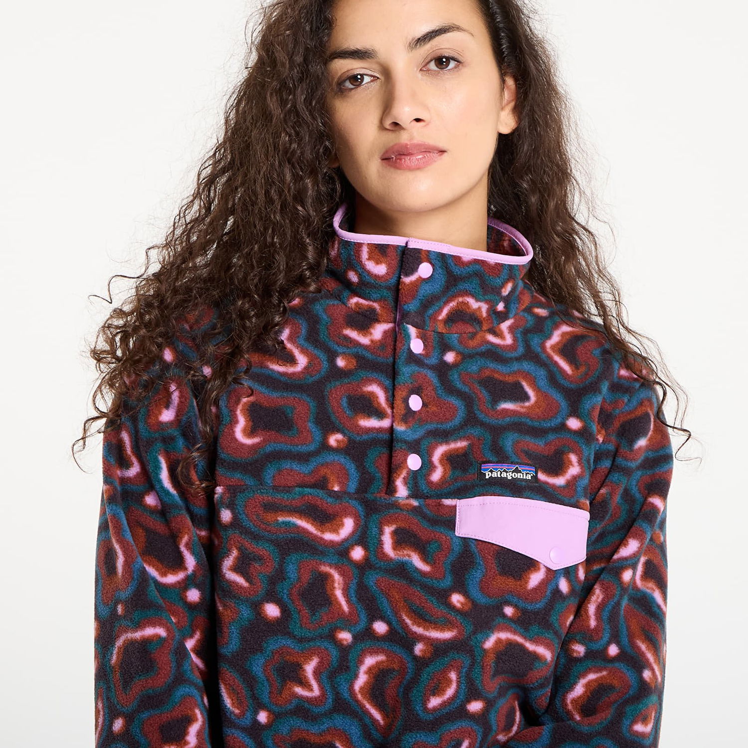Пуловер Patagonia Lightweight Synchilla Snap-T Pullover Fleece Многоцветен | 25455 STVA, 1