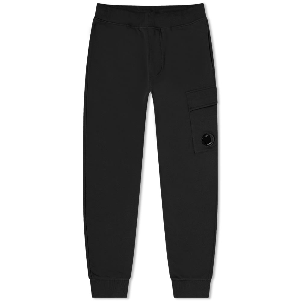 Спортни панталони C.P. Company Lens Pocket Sweat Pant Черно | 13CMSP017A-005086W-999, 0
