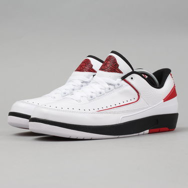 Кецове и обувки Jordan Air Jordan 2 Retro Low ''Chicago'' Бяло | 832819-101, 1