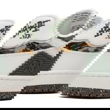Кецове и обувки BAPE Bathing Ape Sk8 Sta #2 Бяло | 001FWL302313L-WHT, 3
