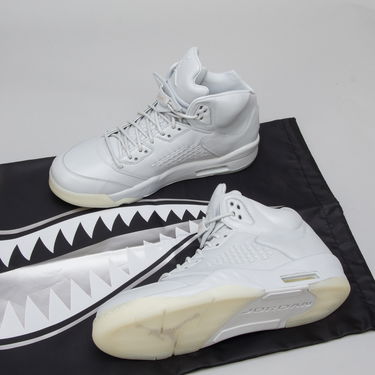 Кецове и обувки Jordan Air Jordan 5 Retro Premium ''Pure Platinum'' Сиво | 881432-003, 5