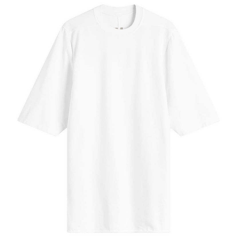 Тениска Rick Owens Jumbo T-Shirt Бяло | RR02E1274-RIG-11