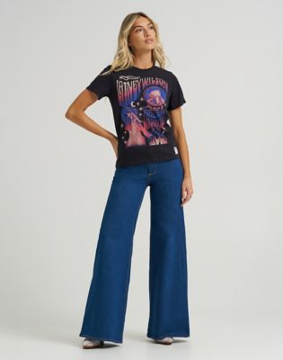 Тениска Wrangler Lainey Wilson Regular T-Shirt Черно | 112374958:XS, 1