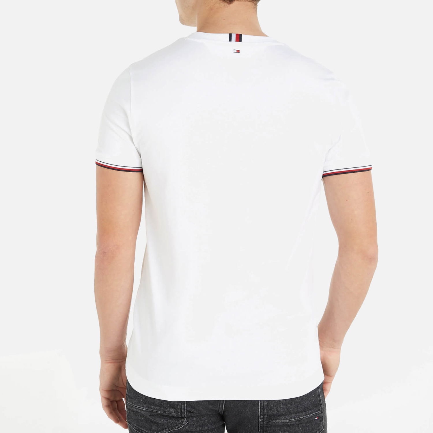 Тениска Tommy Hilfiger Tommy Logo Cotton-Jersey Бяло | MW0MW32584YBR, 1