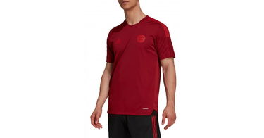 Тениска adidas Originals FC Bayern Training Jersey Червено | gr0657, 1