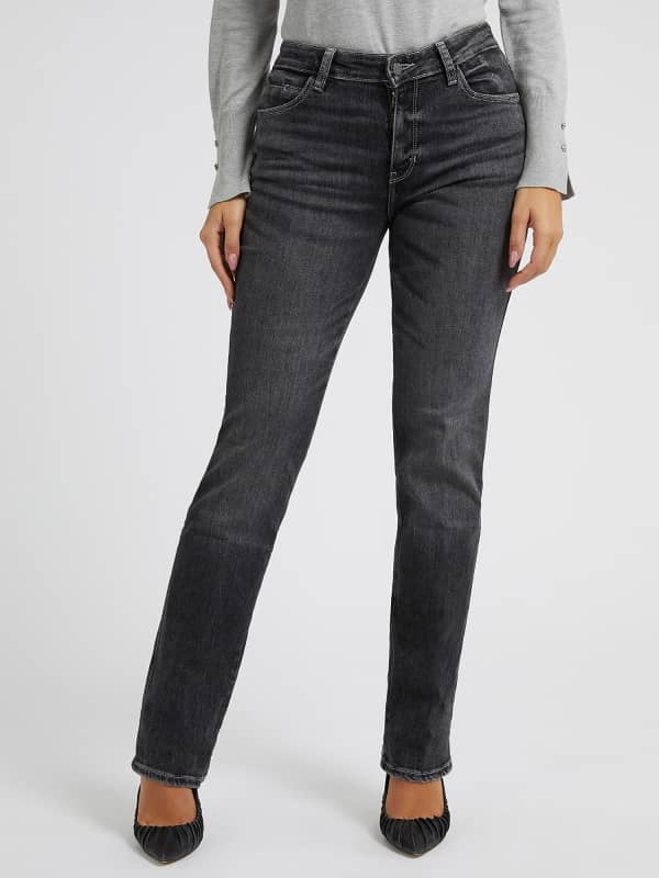 Дънки GUESS Straight Denim Pant Черно | W2BA15D4TA2, 0
