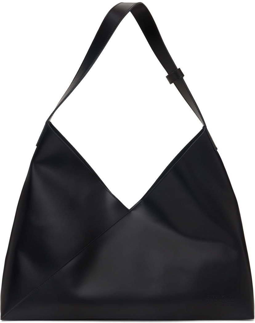 Раници и чанти Maison Margiela MM6 Black Fortune Cookie XL Tote Черно | SB6WC0016 P7183