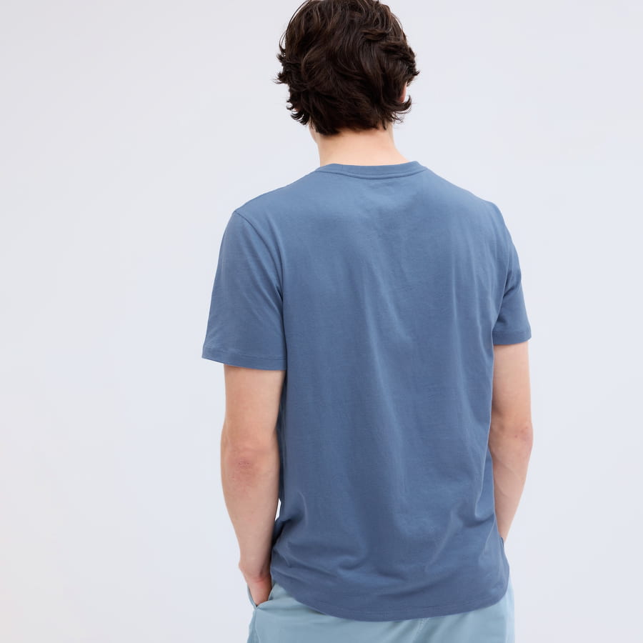Тениска GAP Basic Logo Tee Синьо | 550338-49, 1