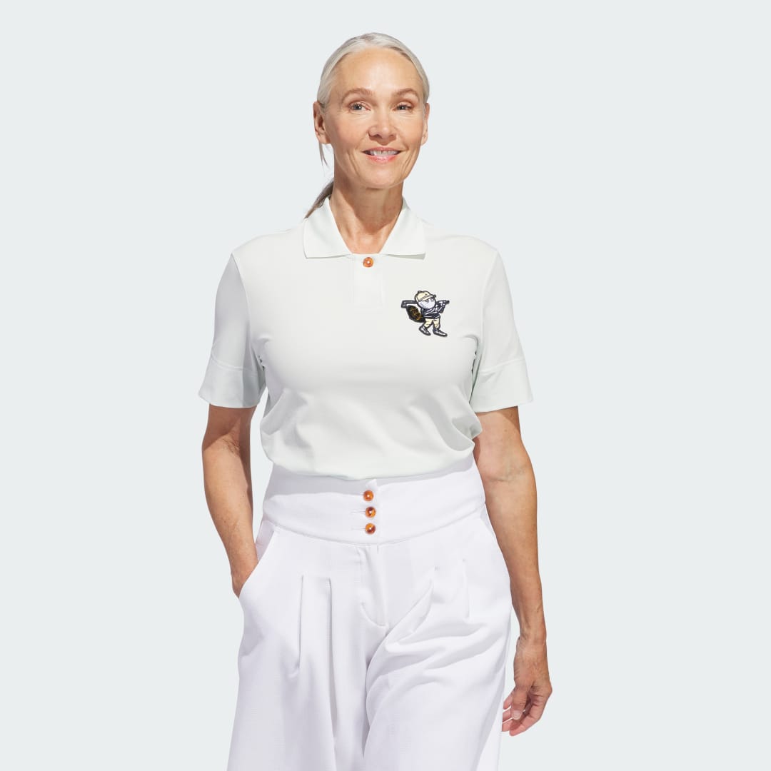 Поло тениска adidas Performance adidas x Malbon Бяло | IN7576, 0
