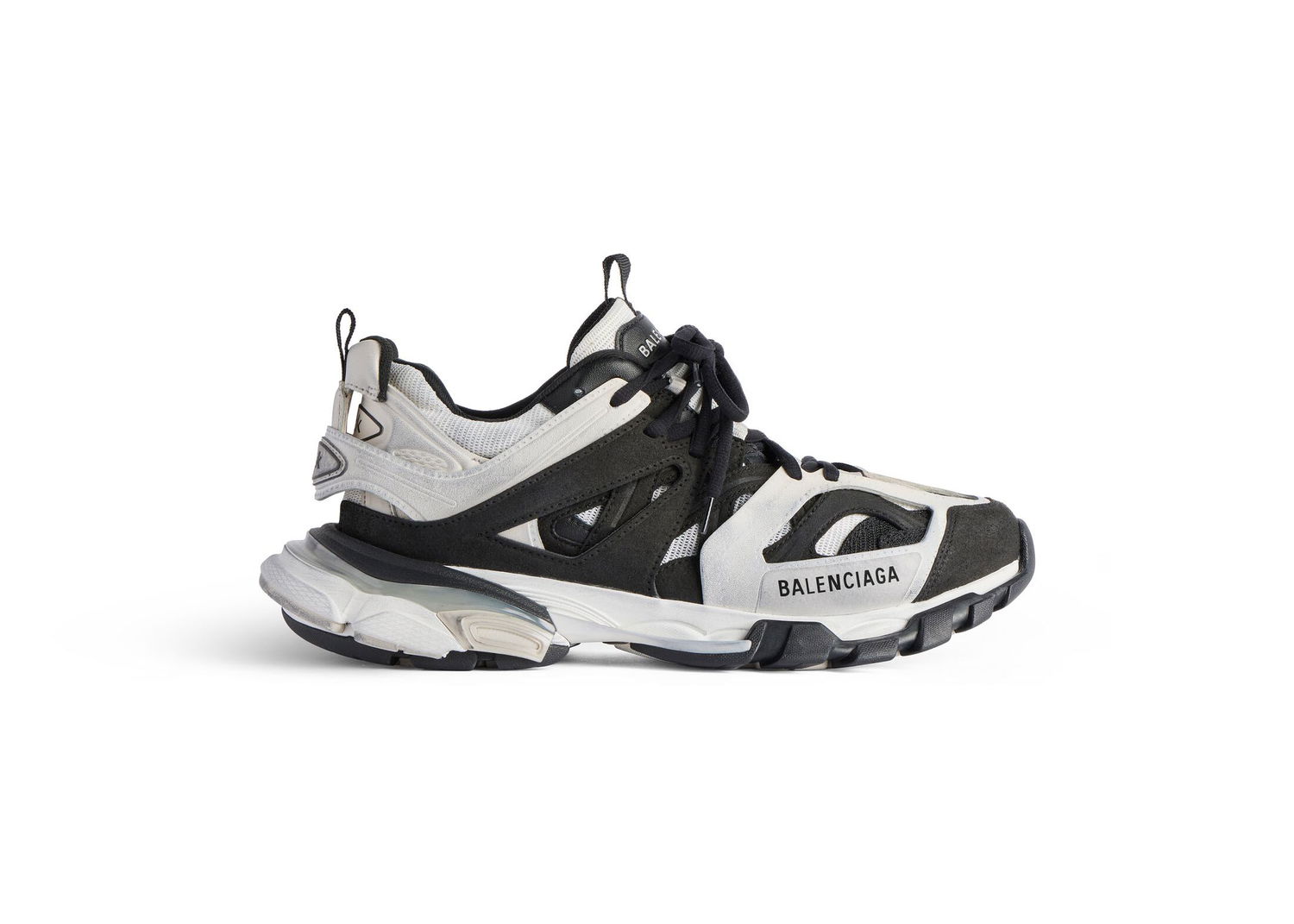 Кецове и обувки Balenciaga Track Grey Black White Сиво | 542023W3SU59791, 0
