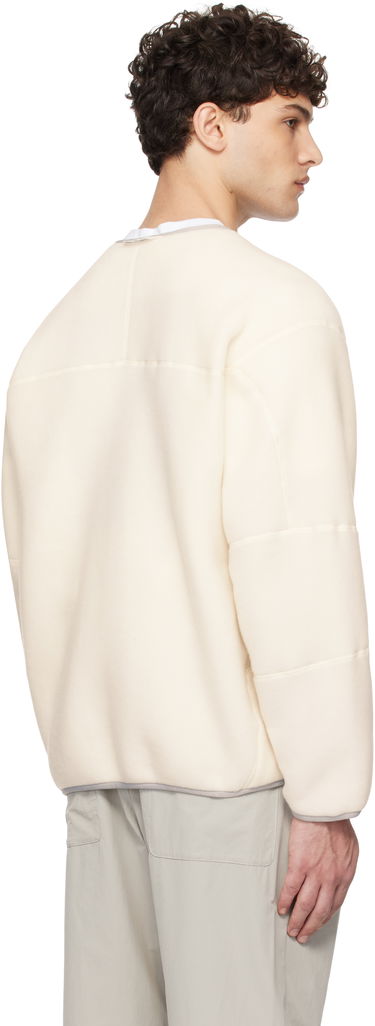 Яке and wander and wander Wool Fleece Cardigan Бяло | 5744281145, 2