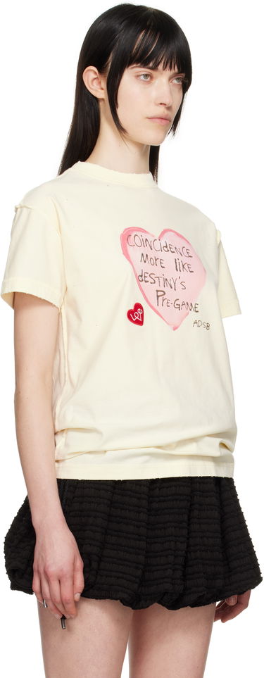 Тениска Andersson Bell Andersson Bell Heart Message T-Shirt Черно | atb1251u, 4