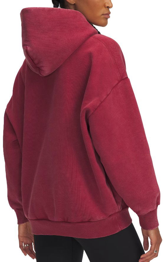 Суитчър Under Armour Oversized Fleece Hoodie Червено | 1386485-625, 1