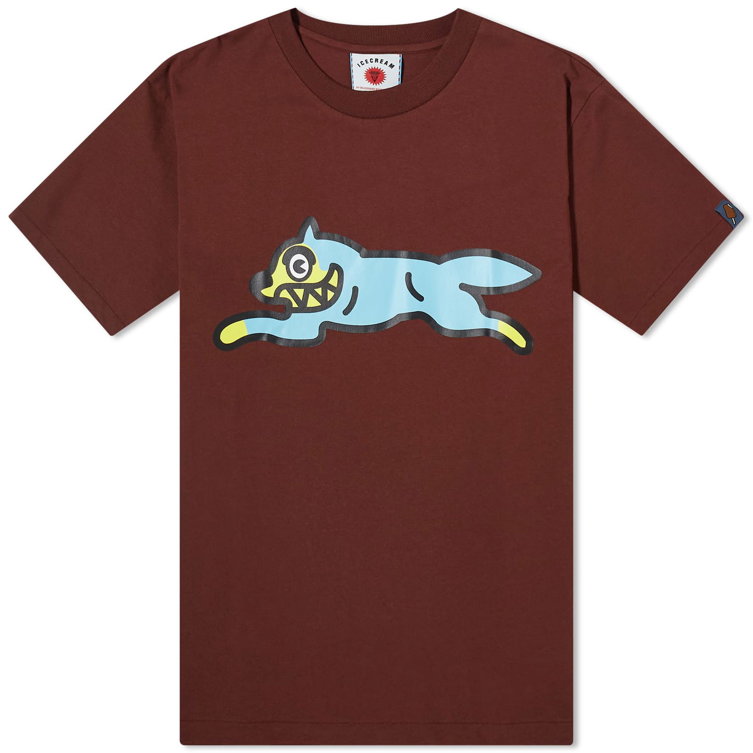 Тениска BBC IceCream ICECREAM Running Dog T-Shirt, Size Small Кафяво | IC24236-BR, 0