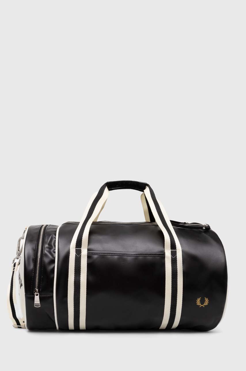 Чанта за пътуване Fred Perry Classic Barrel Bag Черно | L7255.D57, 0