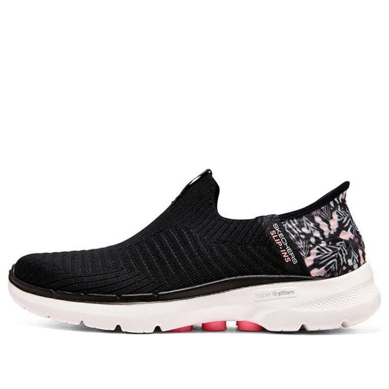 Кецове и обувки Skechers Go Walk 6 Slip In Черно | 124626-BKPK, 0