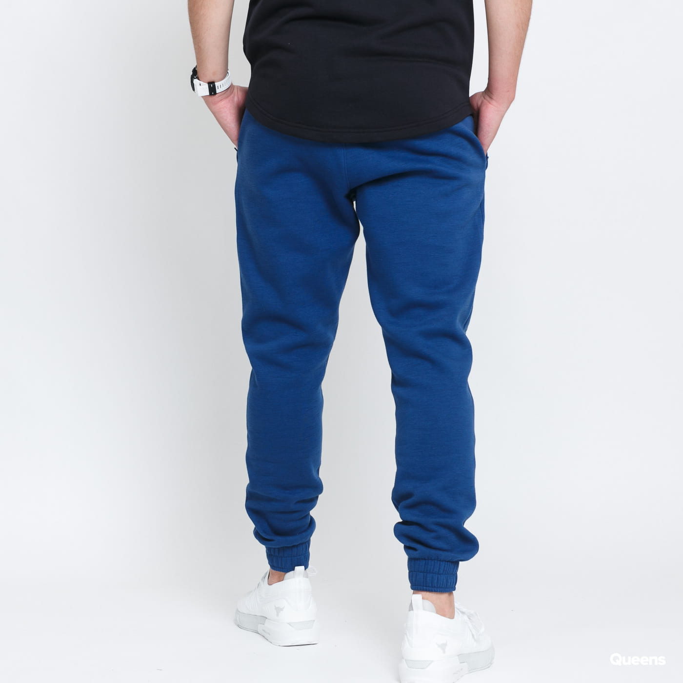 Спортни панталони Under Armour Project Rock CC Fleece Jogger Тъмно синьо | 1367035-404, 1