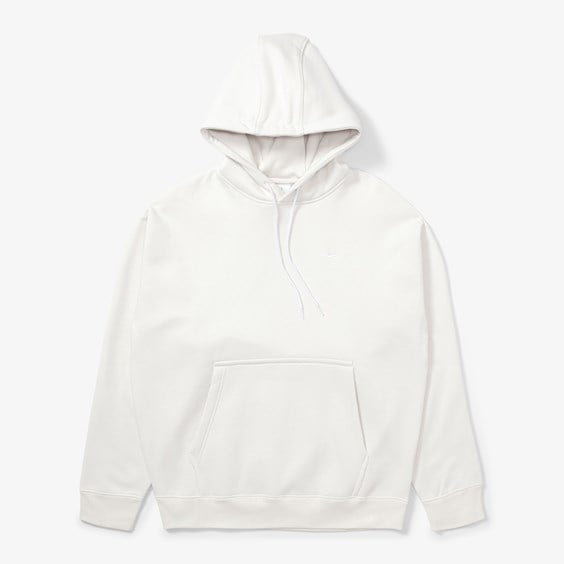 Суитчър Nike Solo Swoosh Fleece Hoodie Бяло | CV0552-030, 0