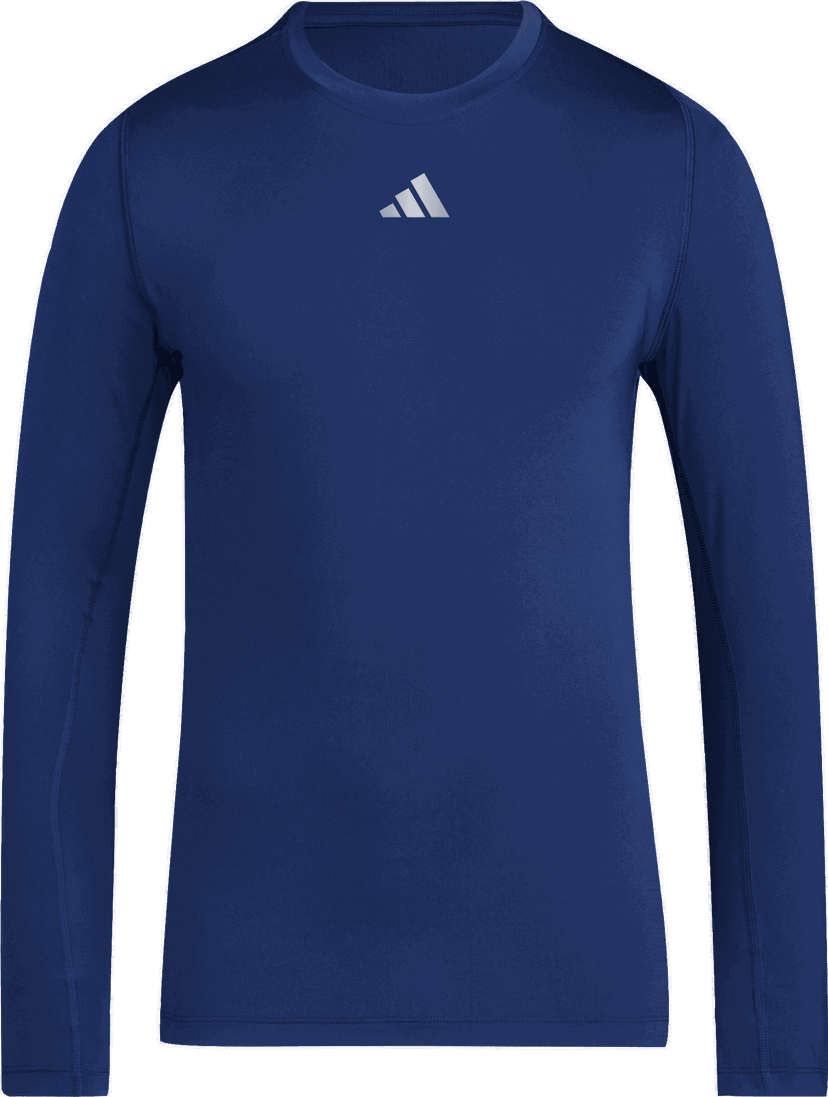 Тениска adidas Originals Techfit Underwear Mock Long-Sleeve Top Тъмно синьо | jw7959