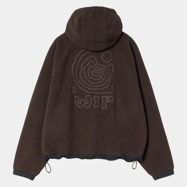 Яке Carhartt WIP Hooded Fleece Jacket Кафяво | I035461_8, 2