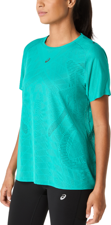 Тениска Asics Metarun Short Sleeve Running T-Shirt Тюркоазено | 2012d223-400, 3