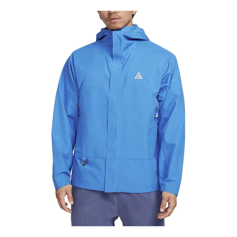 Парка Nike ACG Cascade SF Rain Hoodie Jacket Синьо | DV9416-435