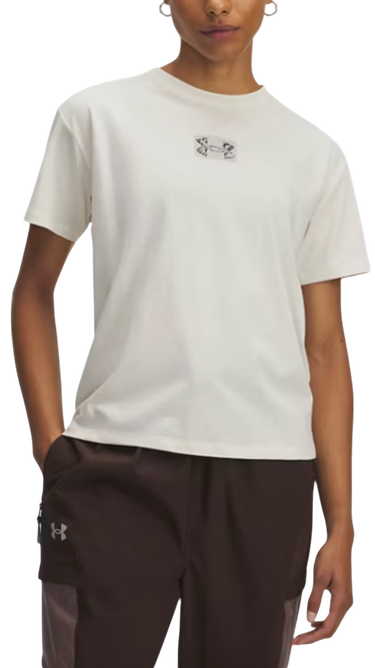 Тениска Under Armour T-Shirt Trail Run Graphic Бежово | 6004033-279, 0