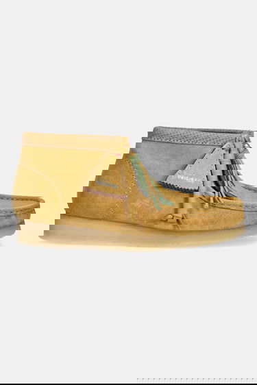 Кецове и обувки Clarks Originals Suede Wallabee Boot Бежово | 26181131, 1