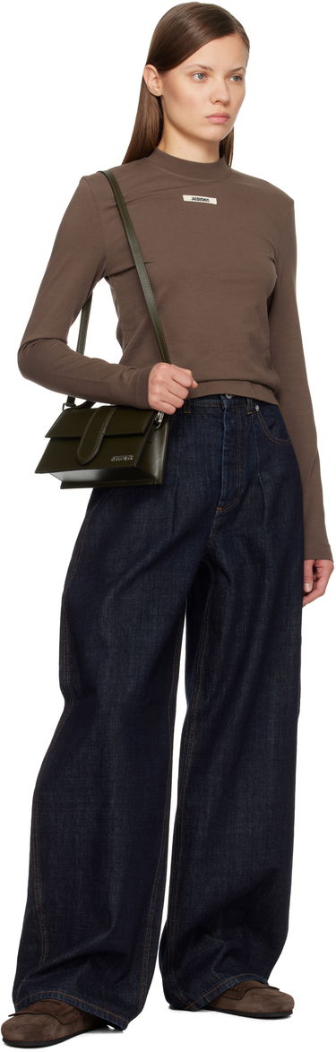 Кецове и обувки Jacquemus 'The Mules' Suede Loafers Кафяво | 25HFOW00186AC09A06, 4