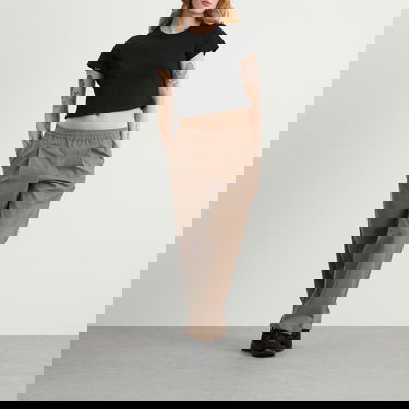 Съкратен топ Dime Cursive Baby T-Shirt Черно | DIMEHO2514BLK, 4