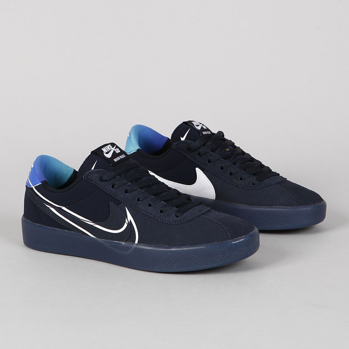 Кецове и обувки Nike SB Bruin React T SB "Dark Obsidian" Тъмно синьо | CV5980-400, 1