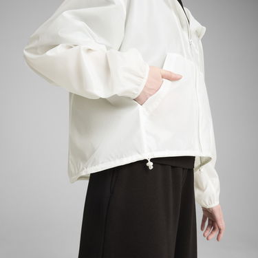 Ветровка Puma WARDROBE ESS Women's Cropped Windbreaker Jacket Бяло | 629917_02, 1