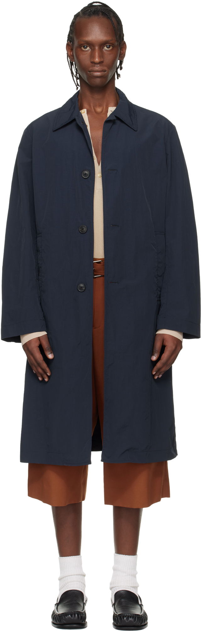 Dries Van Noten Taffeta Coat