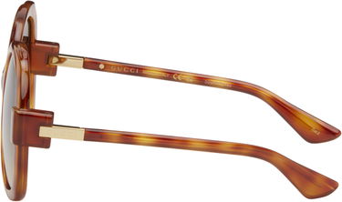 Слънчеви очила Gucci Saint Tropez Oversized Sunglasses Кафяво | GG1432S-002, 2