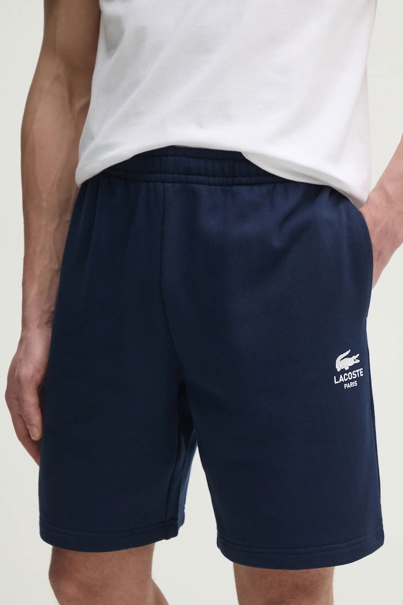 Къси панталони Lacoste Lacoste Fleece Shorts Тъмно синьо | GH0990