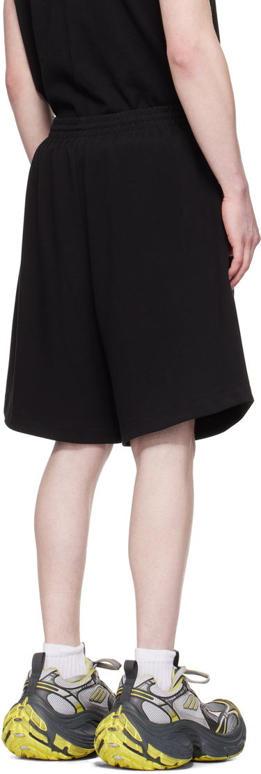 Къси панталони We11done We11done Contrast Track Shorts Черно | WD-TA0-25-719-U-BK, 2