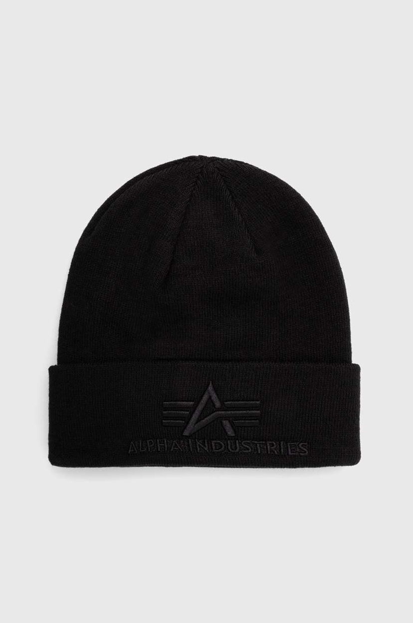 Шапка Alpha Industries Beanie Черно | 168910.03