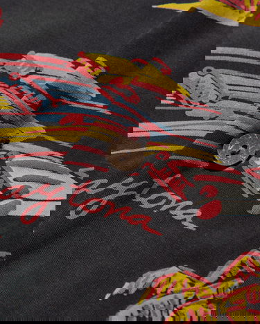 Риза WACKO MARIA Hawaiian Print Short Sleeve Shirt Черно | 25SS-WMS-HI02 BLACK, 4