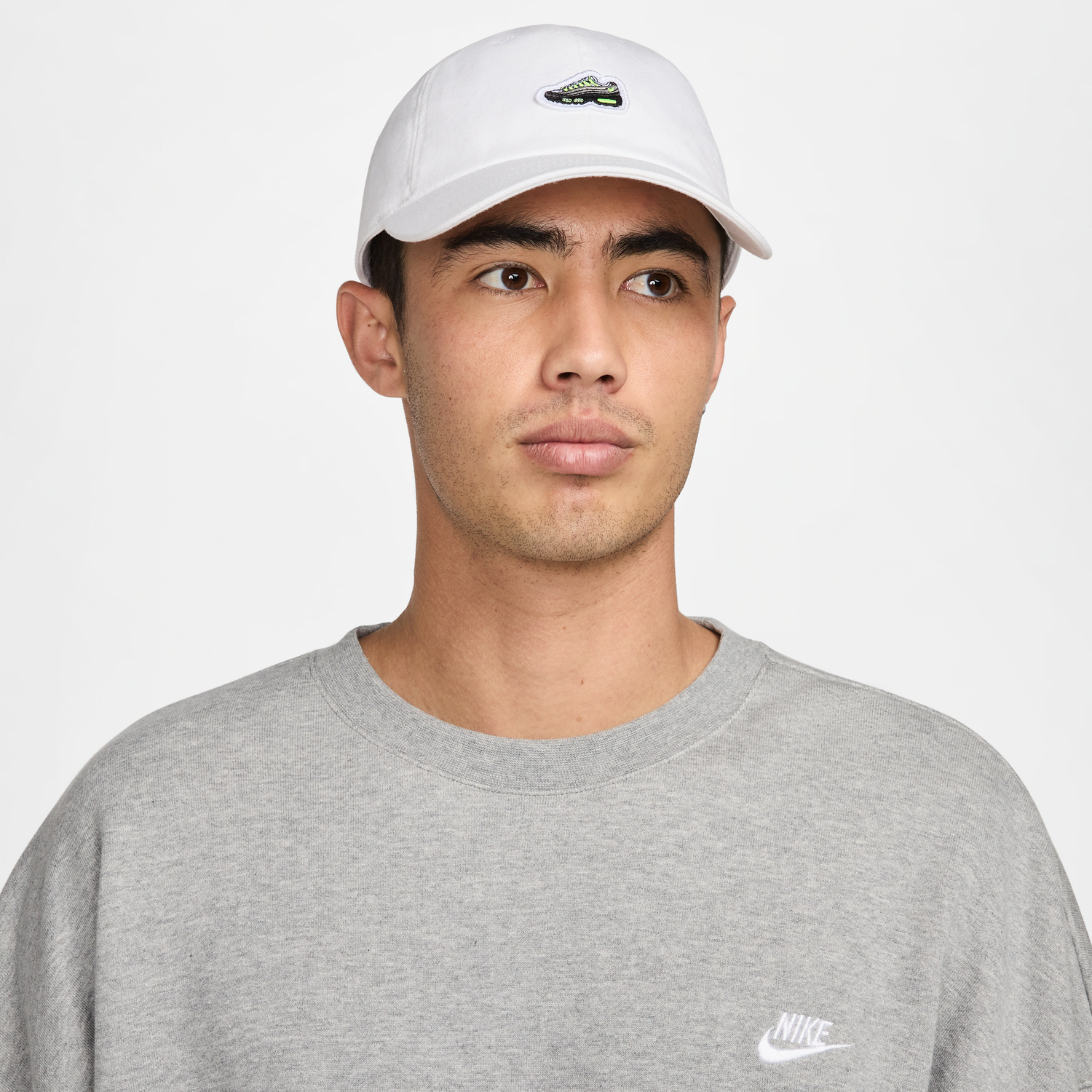 Шапка с козирка Nike Nike Club Unstructured Cap Бяло | HJ6984-100, 0