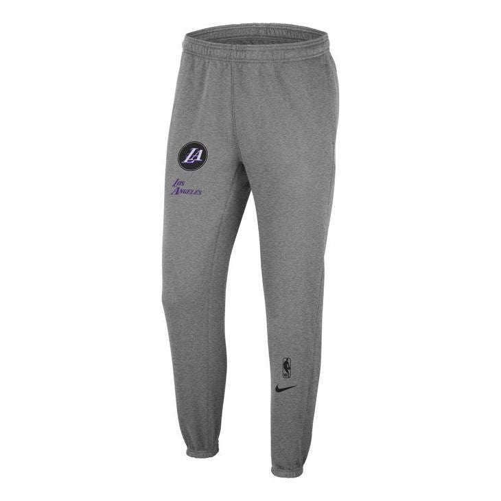 Спортни панталони Nike Los Angeles Lakers Courtside Sweatpants Сиво | DN4728-063
