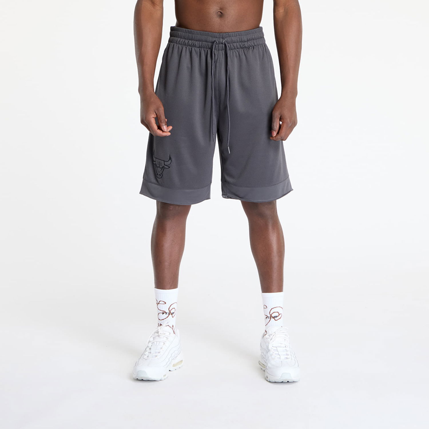 Къси панталони New Era Chicago Bulls NBA Mesh Shorts Сиво | 60667887, 0