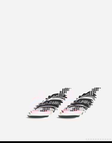 Кецове и обувки Dolce & Gabbana Sorrento Slip-on With Logo Tape Розово | DN0105AH6778B405, 2