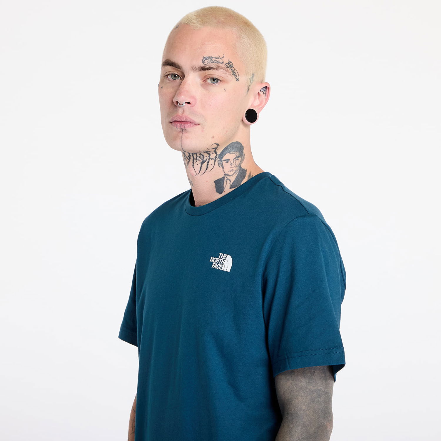 Тениска The North Face M S/S REDBOX CELEBRATION TEE Тъмно синьо | NF0A87NV1NO1, 1