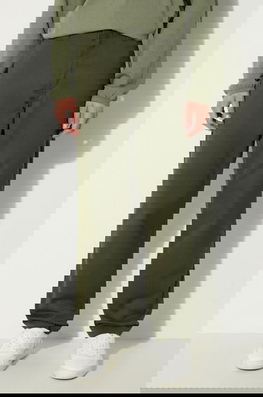 Панталони Carhartt WIP Plain Straight-Leg Master Pant Trousers Зелено | I034233.66602, 0