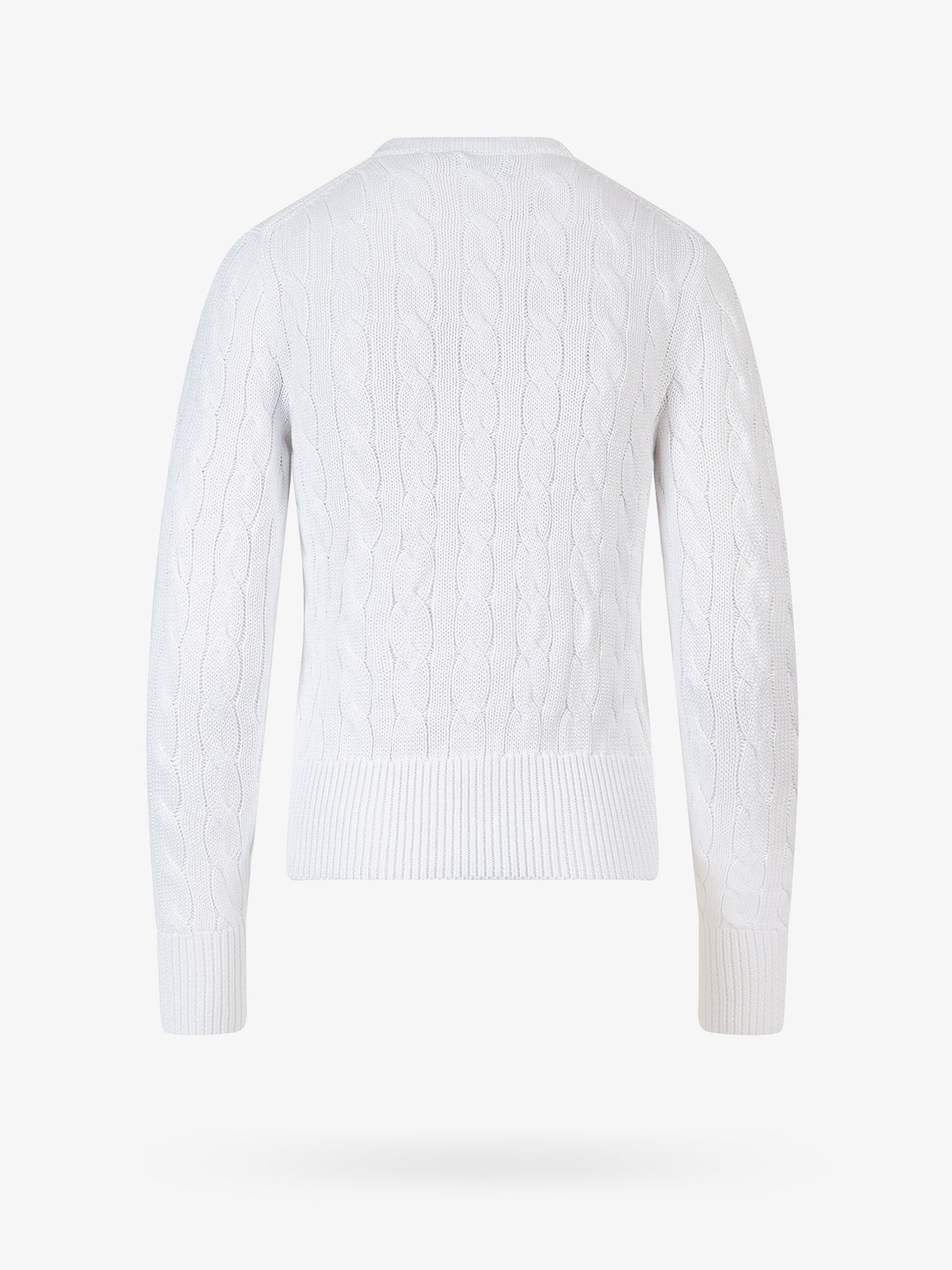 Пуловер Polo by Ralph Lauren White Cable Knit Cardigan Бяло | 211891643001, 1