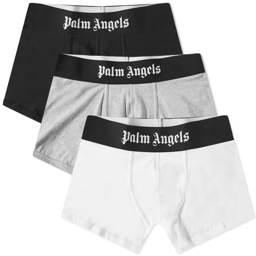 Боксерки Palm Angels Logo Boxer - 3 Pack Многоцветен | PMUH001C99FAB0048484, 0