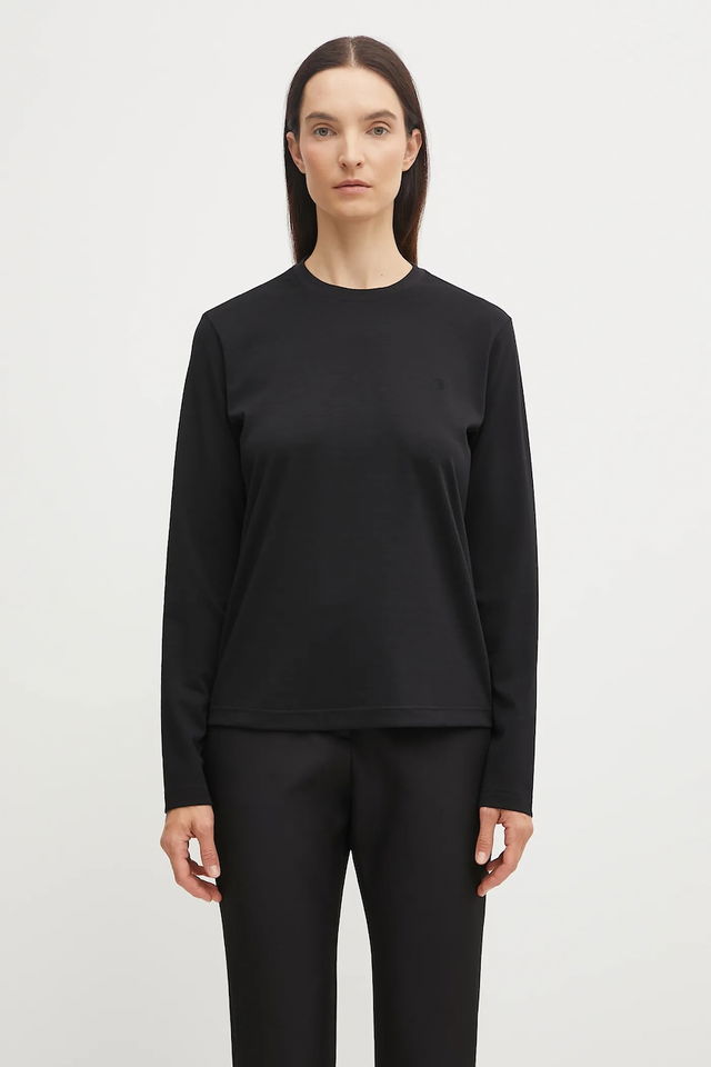Y-3 Regular Wool Long Sleeve T-Shirt