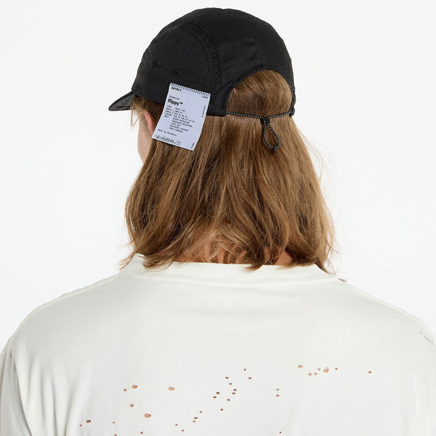 Шапка с козирка Satisfy Satisfy Rippy Trail Cap Черно | 31000-BK-SA, 1