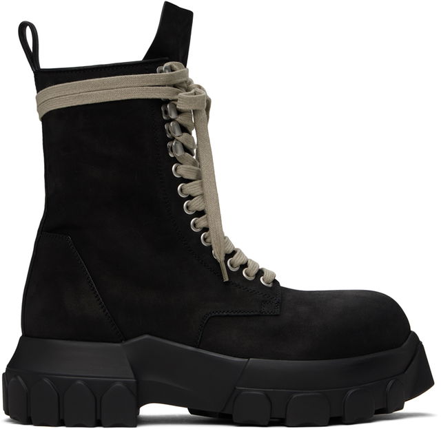 Rick Owens Porterville Army Tractor Boots