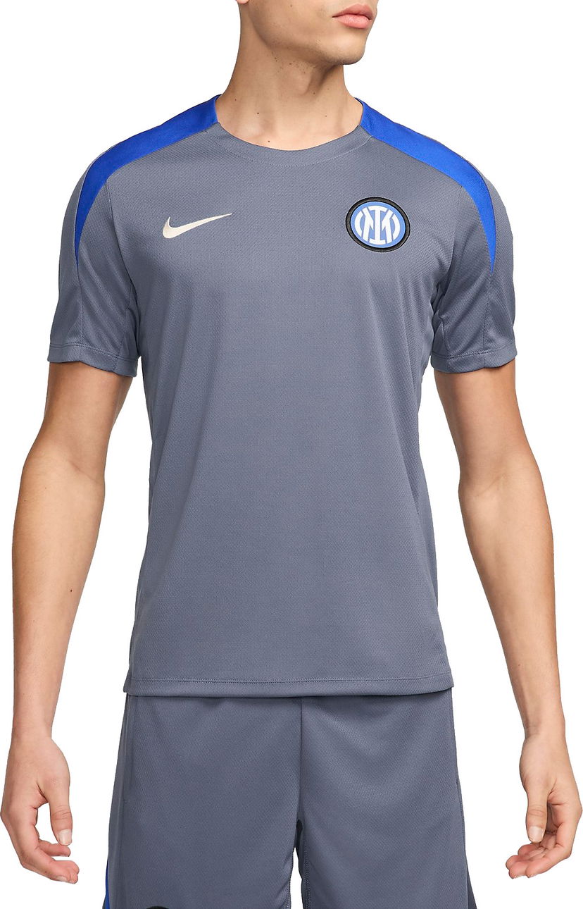 Тениска Nike INTER M NK DF STRK SS TOP K Сиво | fn9817-491